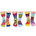 United Oddsocks Ladies 37-42 Polka Face